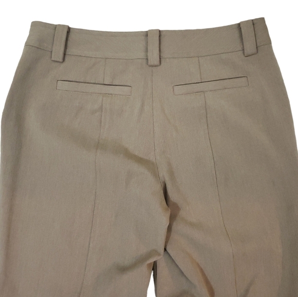 Talbots~Woman Size 6~Beige Straight Leg Classic Trouser Dress Pants Stretch. - Picture 6 of 8